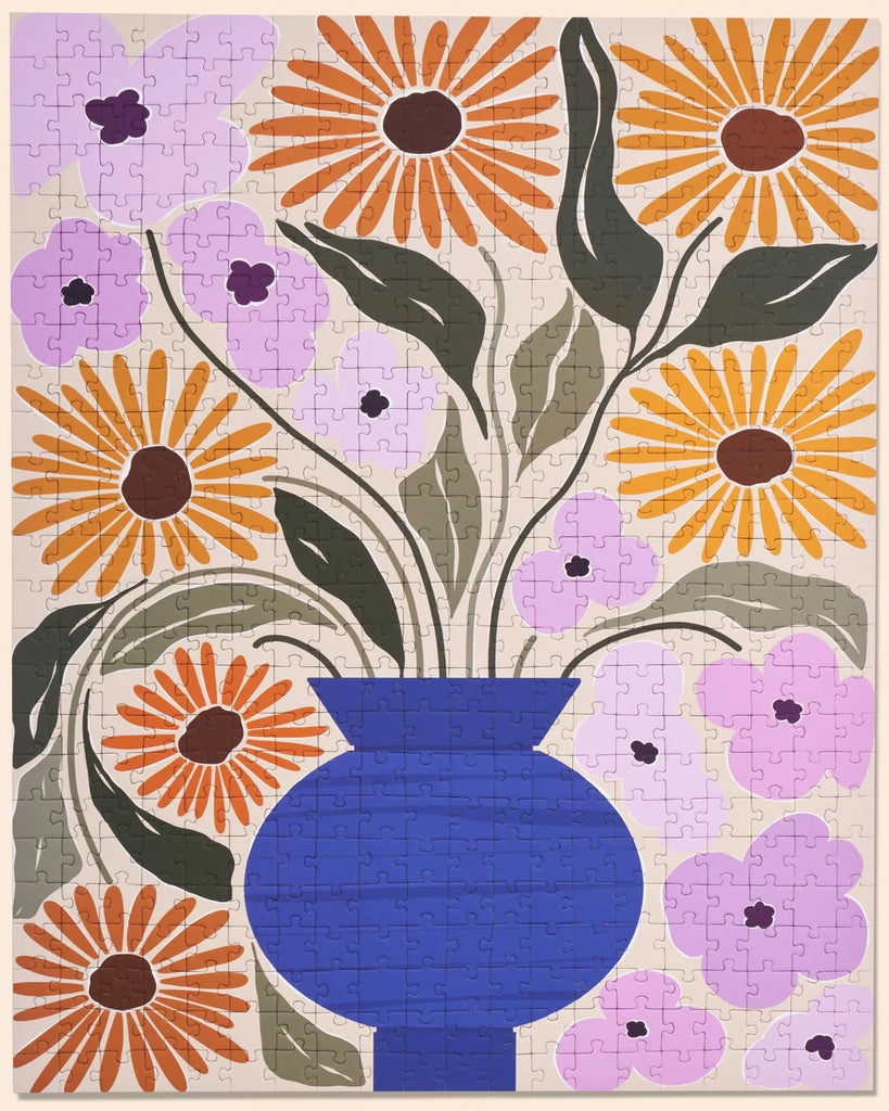 Vase of Flowers 500-Piece Puzzle