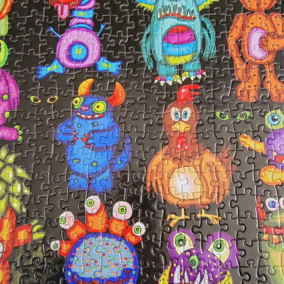 25 Little Monsters & 1 Chicken 1000-Piece Puzzle