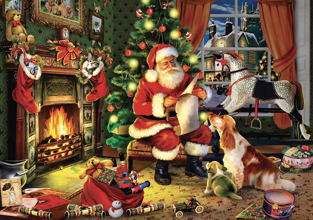 Santa's List 1000-Piece Puzzle