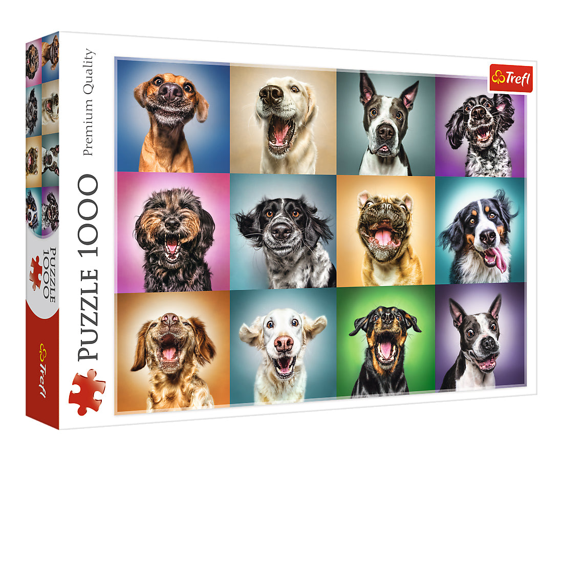 Funny Dogs Portraits 1000-Piece Puzzle