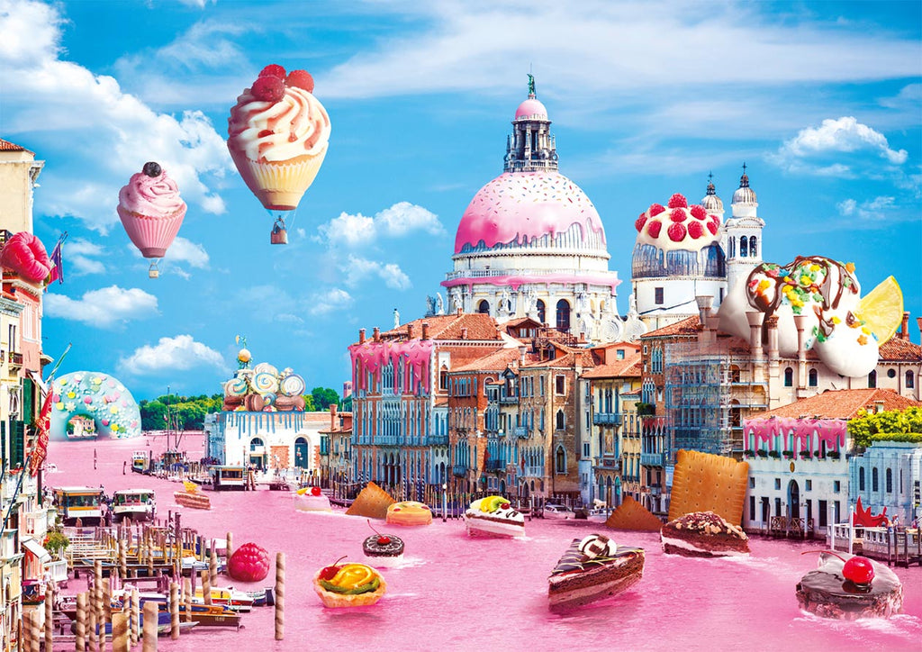 Sweets in Venice 1000-Piece Puzzle