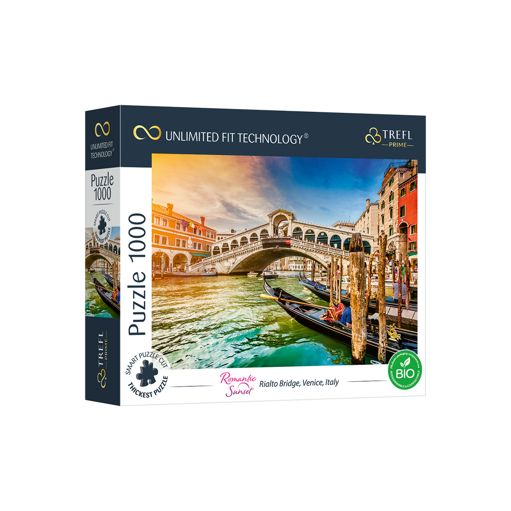 Pont du Rialto, Venise, Italie<br>Casse-tête de 1000 pièces