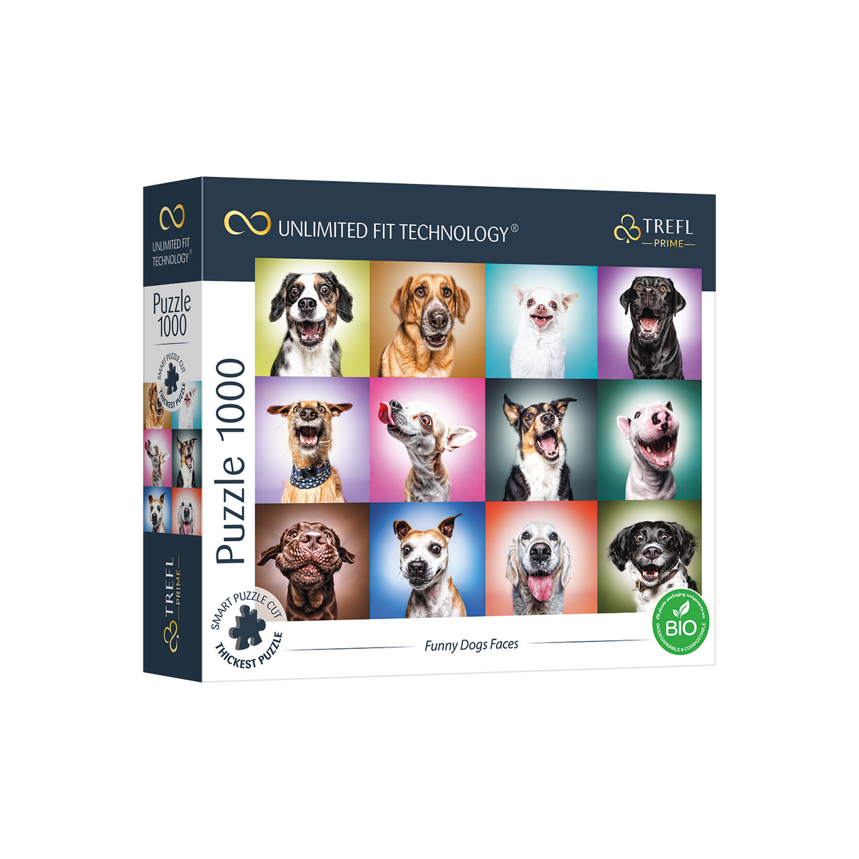 Funny Dogs Faces 1000-Piece Puzzle