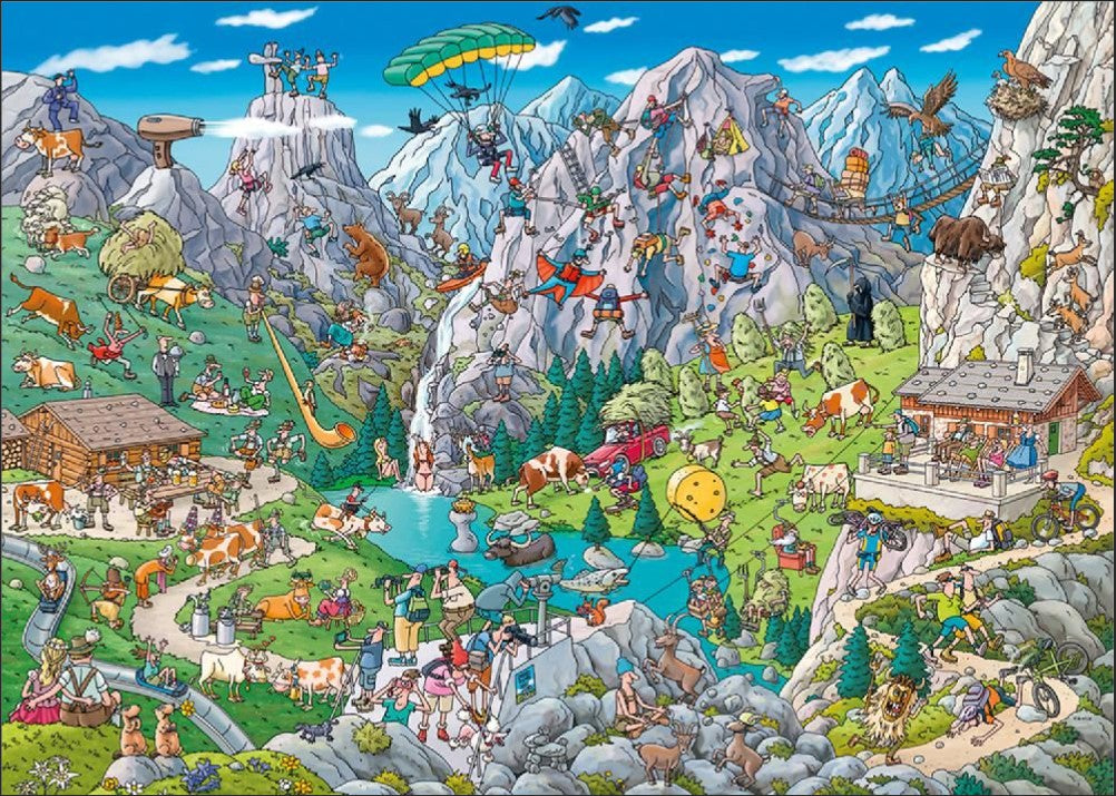 Alpine Fun 1000-Piece Puzzle