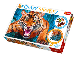 Facing a Tiger 600-Piece Puzzle