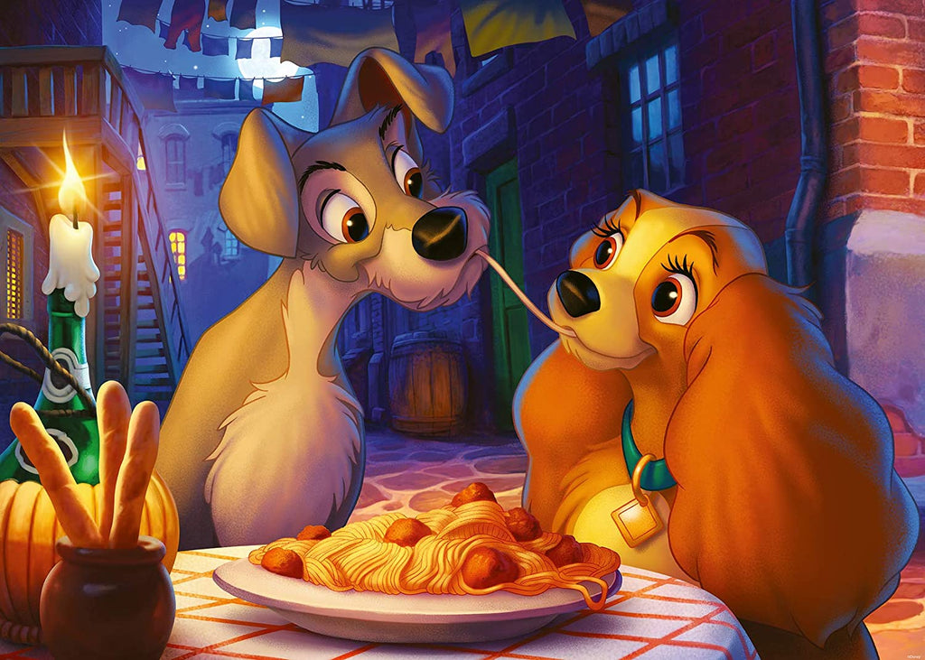 Lady and the Tramp 1000-Piece Puzzle