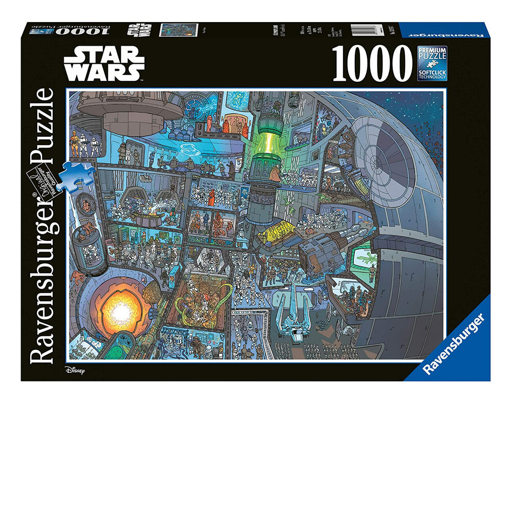 Star Wars Where's Wookie? 1000-Piece Puzzle Old