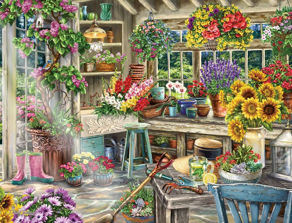 Gardener's Paradise 2000-Piece Puzzle