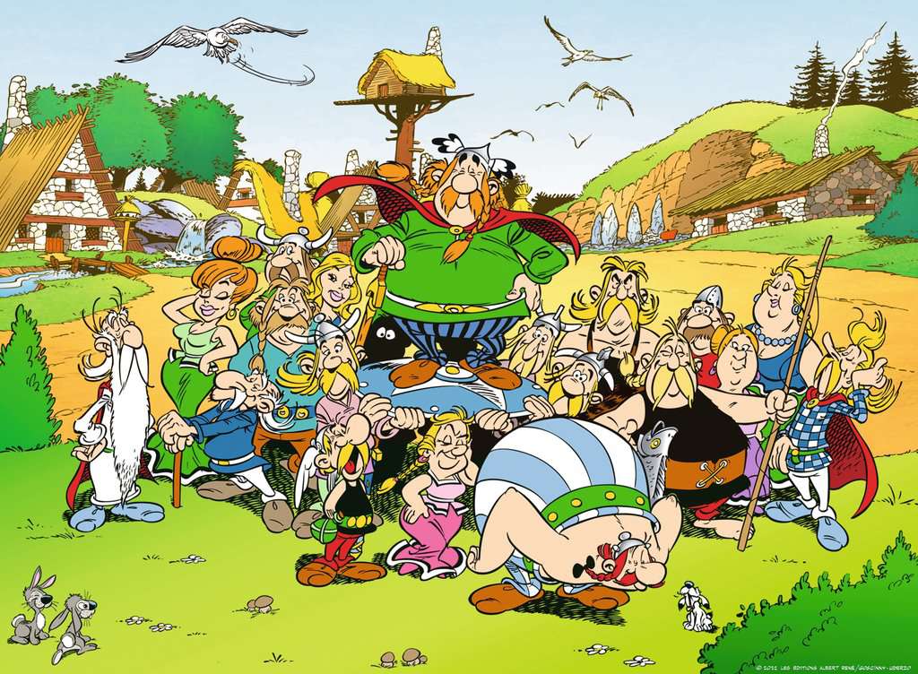 Asterix - The Village 500-Piece Puzzle