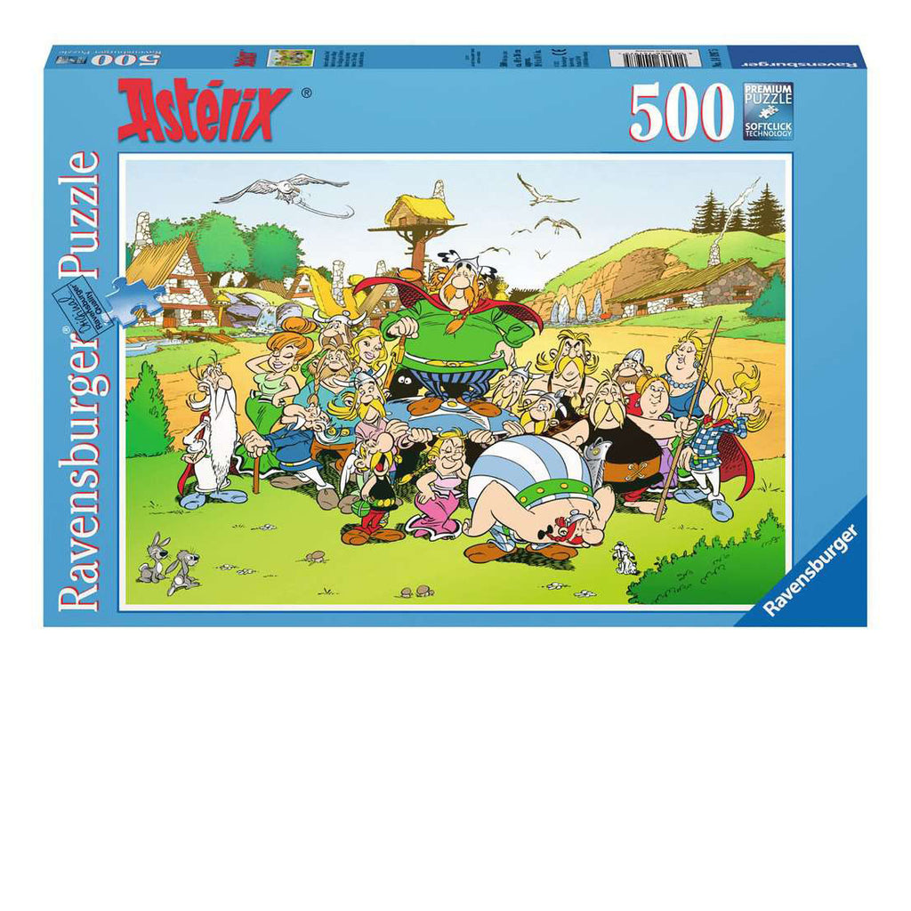 Astérix au village<br>Casse-tête de 500 pièces