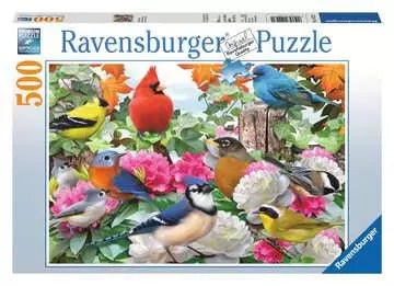 Garden Birds 500-Piece Puzzle Old