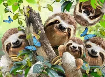 Sloth Selfie 500-Piece Puzzle Old