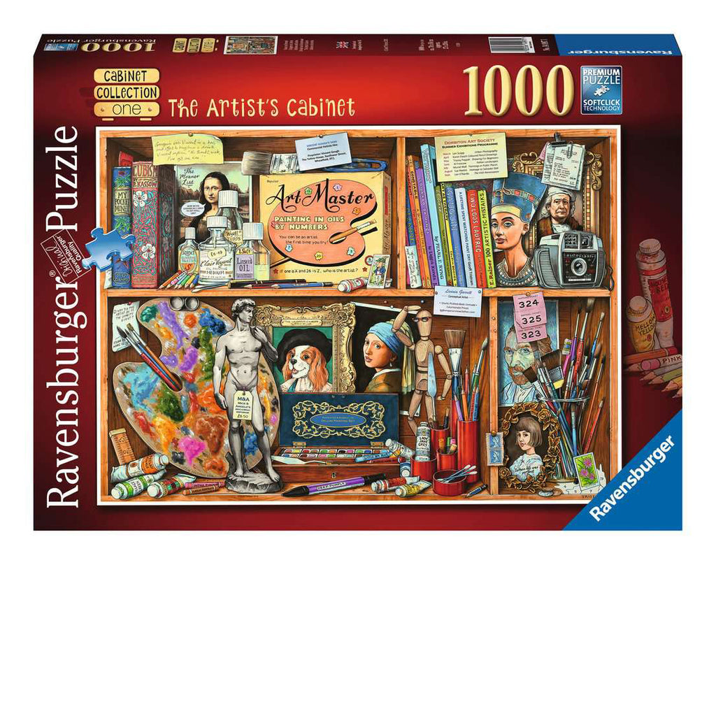 The Artist's Cabinet Puzzle 1000-Piece Puzzle