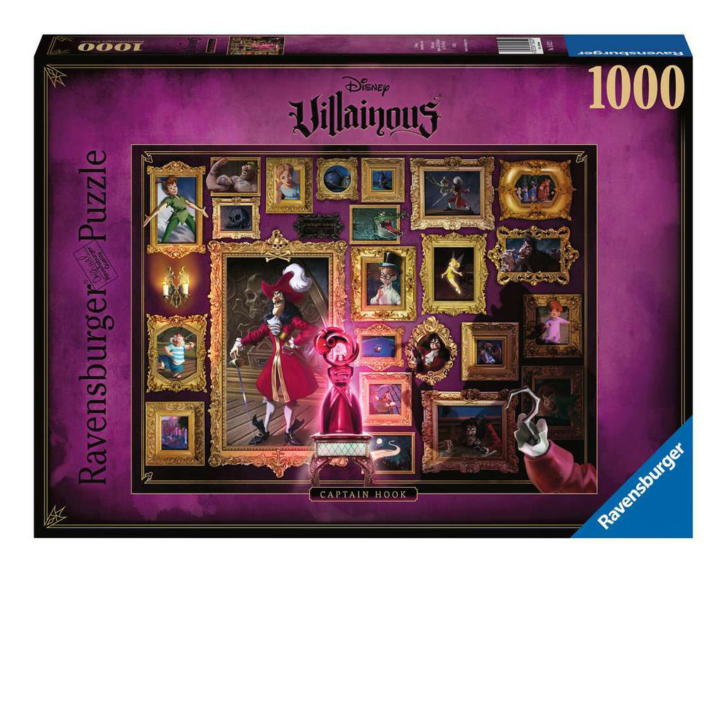 Villainous - Captain Hook 1000-Piece Puzzle Old