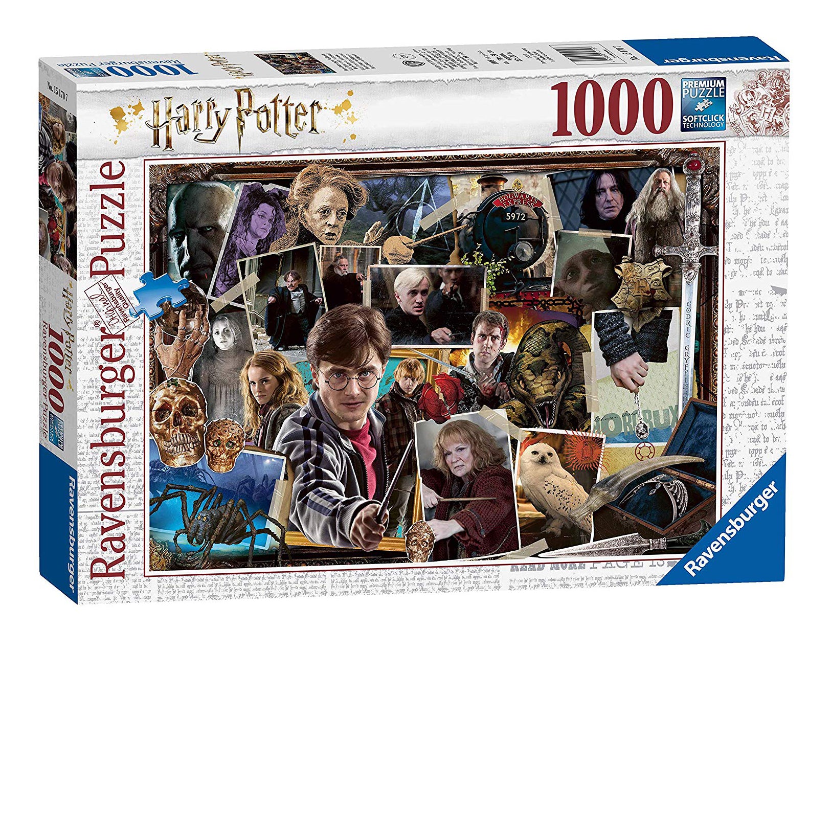 Puzzle 1000 pièces : Harry Potter contre Voldemort - Ravensburger