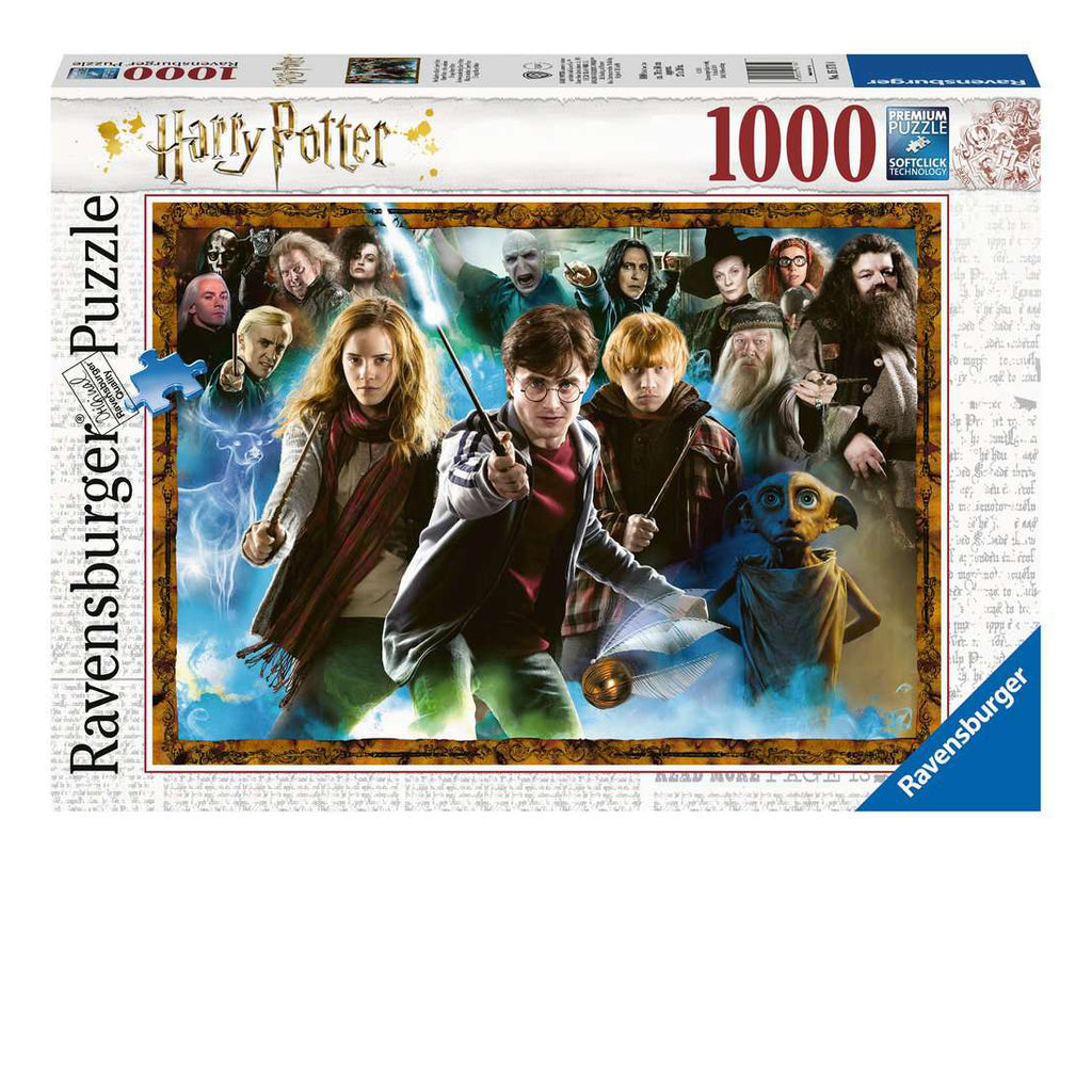 Harry Potter et les sorciers<br>Casse-tête de 1000 pièces