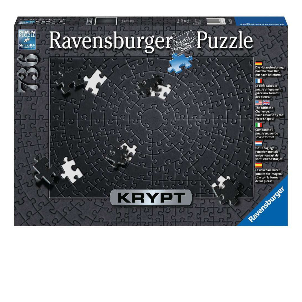 Krypt Black 736-Piece Puzzle Old