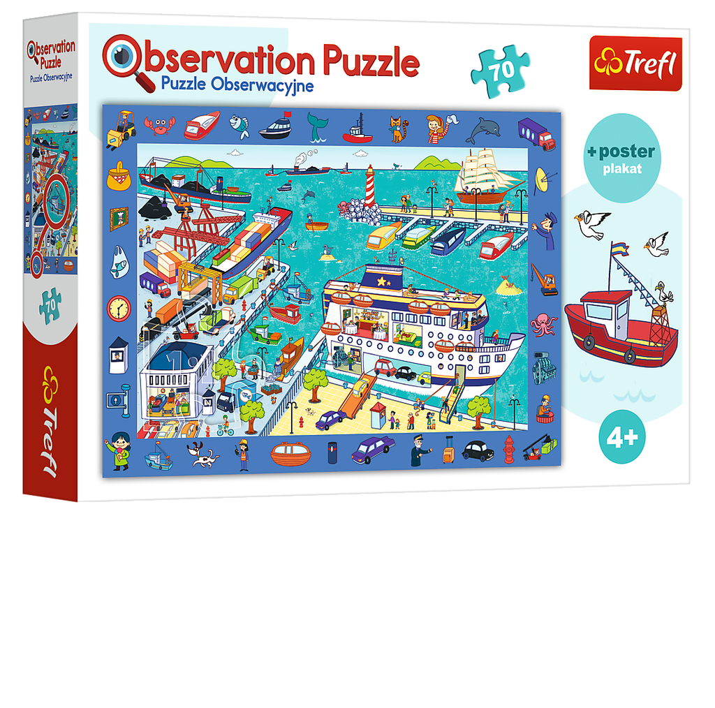 City Port - Observation 70-Piece Puzzle