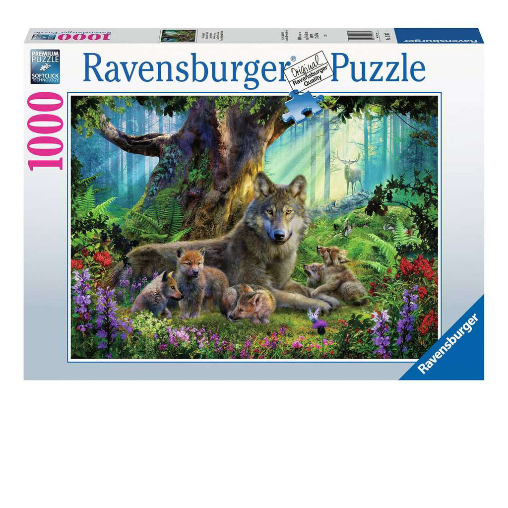 Wolves in the Forest 1000-Piece Puzzle