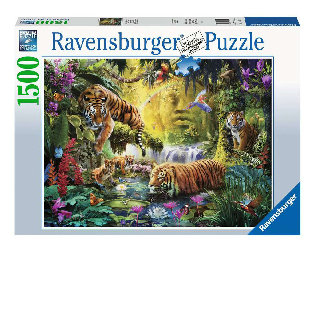 Tranquil Tigers 1500-Piece Puzzle