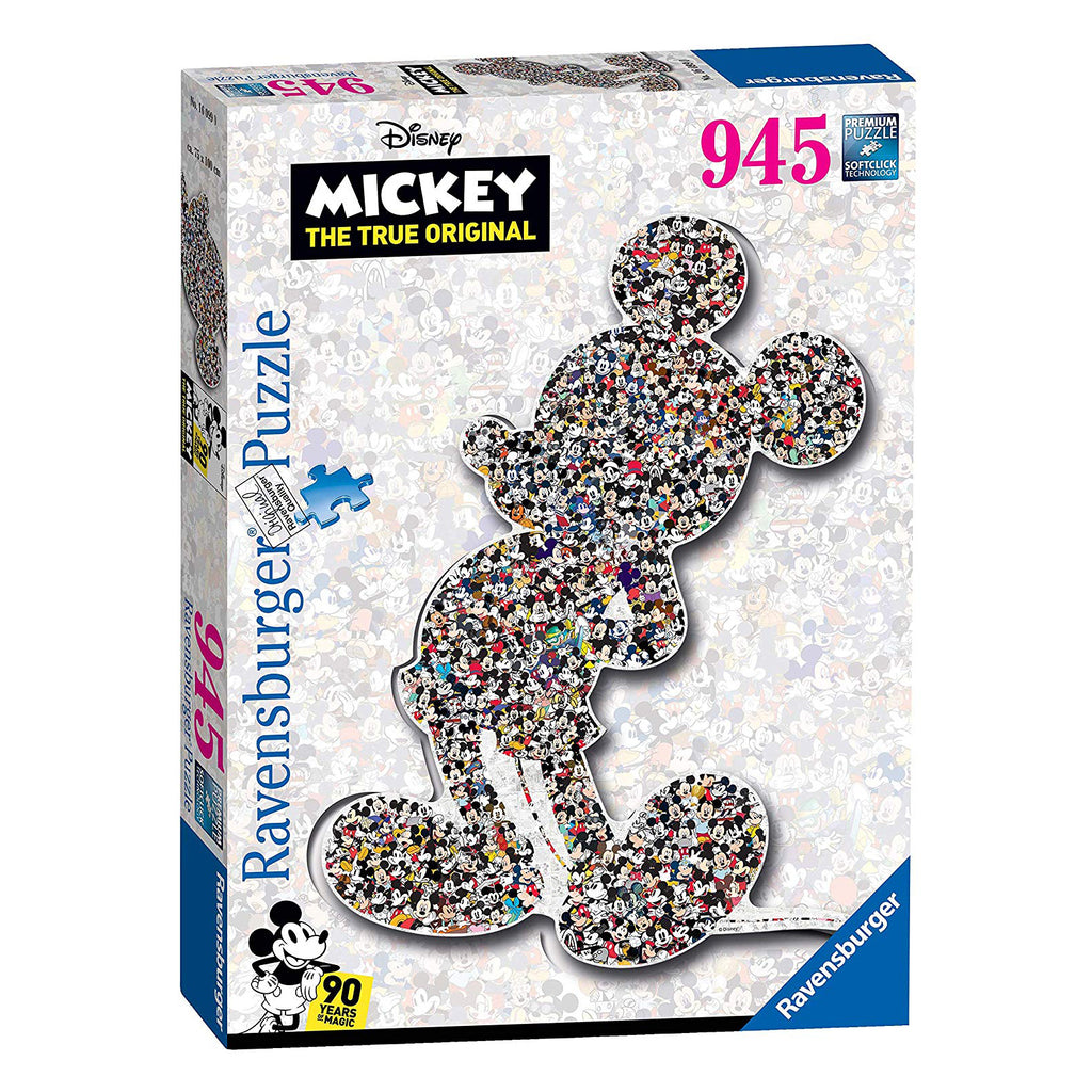 Disney Shaped Mickey 945-Piece Puzzle Old