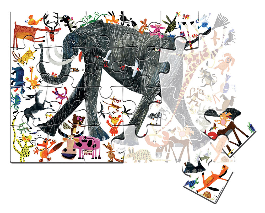 Mon puzzle - Animaux - Casse-tête de 24 pièces