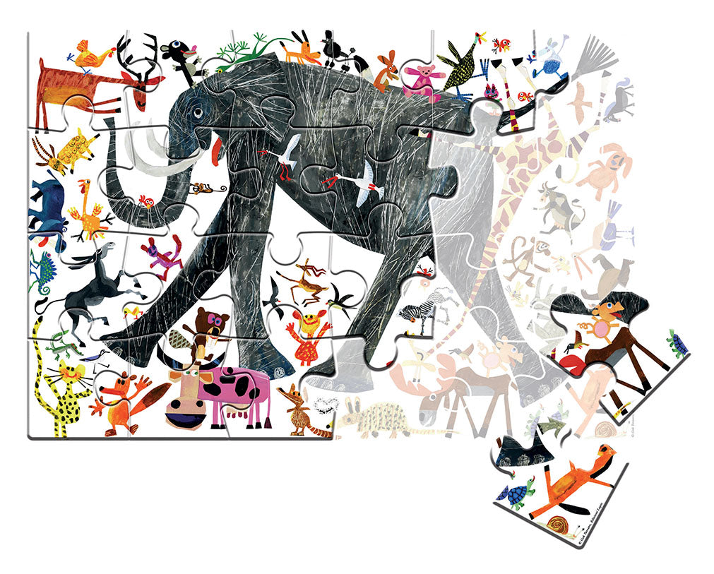 Mon puzzle - Animaux<br>Casse-tête de 24 pièces