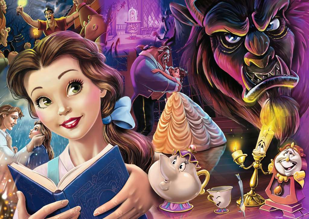 Disney Heroines - Belle<br>Casse-tête de 1000 pièces