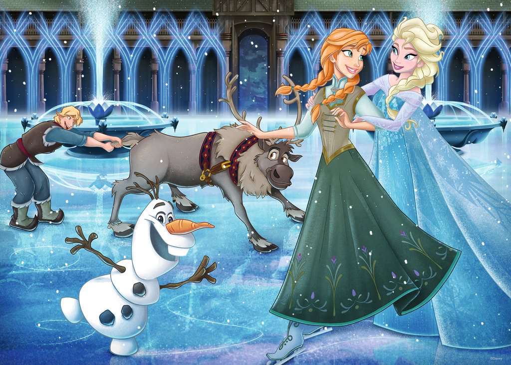 Frozen - Disney<br>Casse-tête de 1000 pièces ANCIENNE BOÎTE