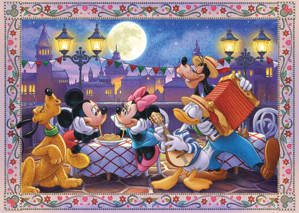 Mickey Mosaic 1000-Piece Puzzle Old