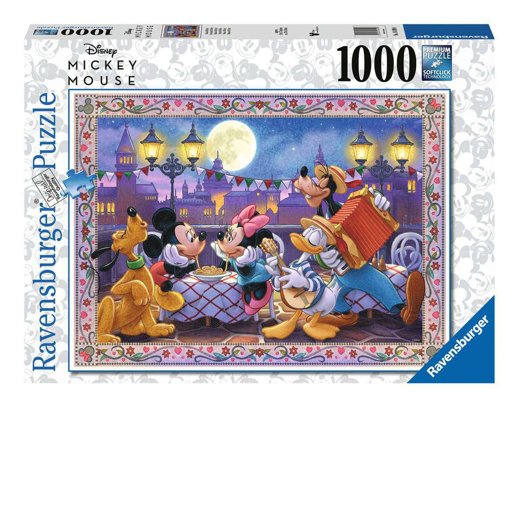 Mickey Mosaic 1000-Piece Puzzle Old