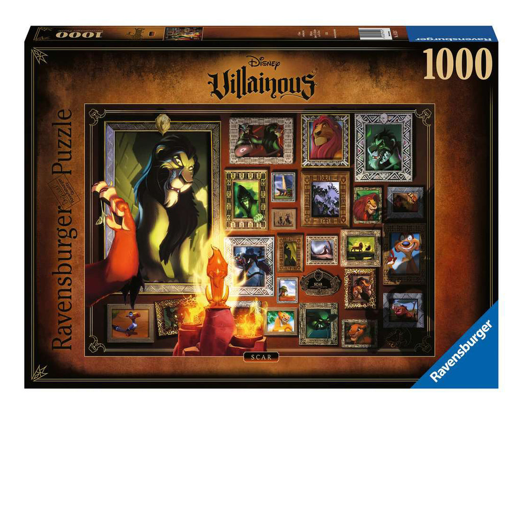 Villainous - Scar 1000-Piece Puzzle Old