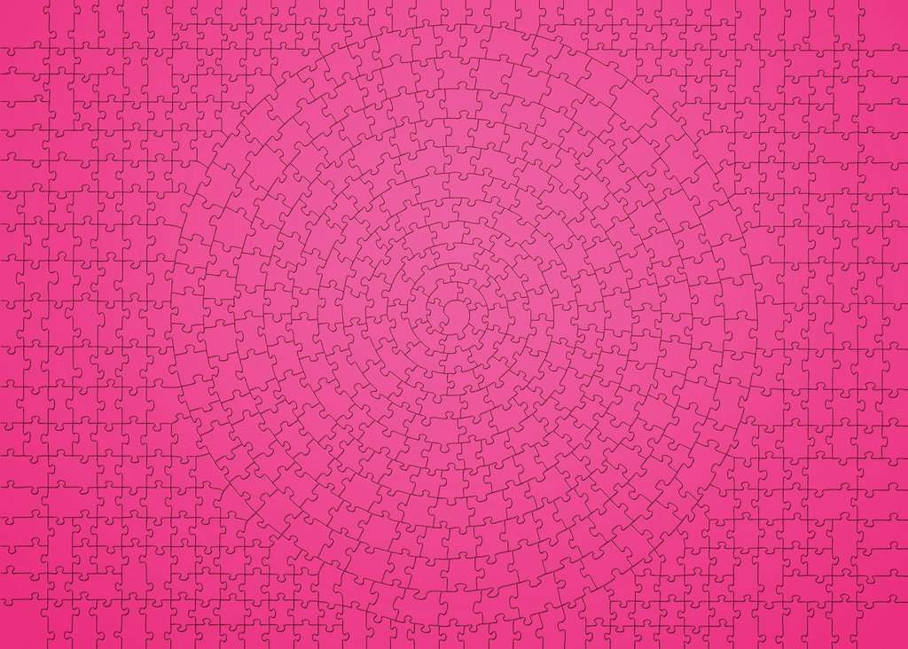 Krypt Pink 654-Piece Puzzle Old