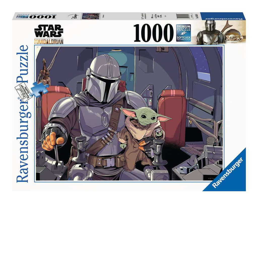 Star Wars - The Mandalorian 1000-Piece Puzzle Old