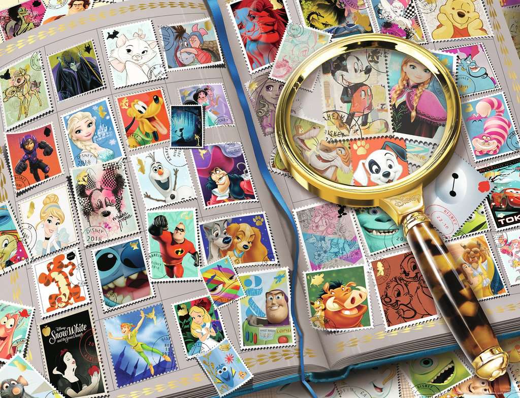 Disney Stamp Album 2000-Piece Puzzle