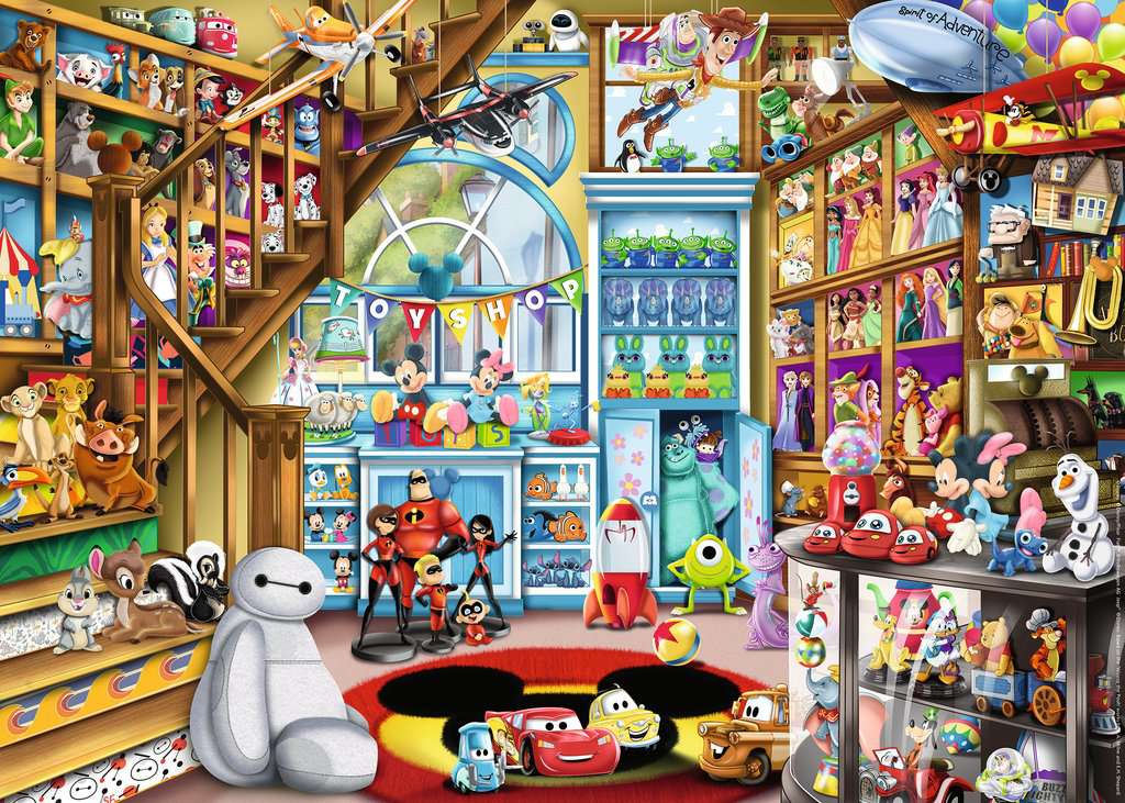 Magasin de jouets Disney & Pixar<br>Casse-tête de 1000 pièces