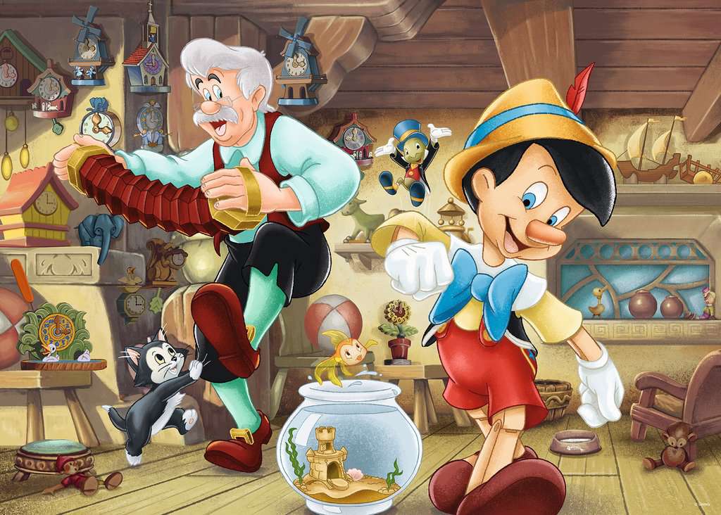 Pinocchio Collector Edition - Disney 1000-Piece Puzzle