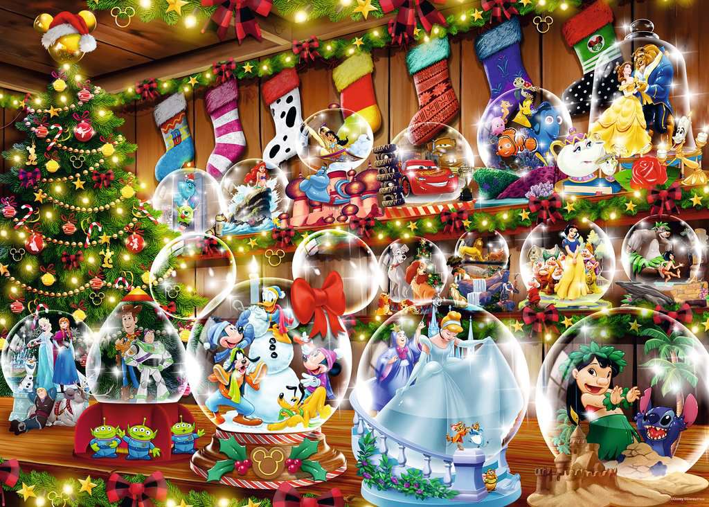 Noël Disney<br>Casse-tête de 1000 pièces