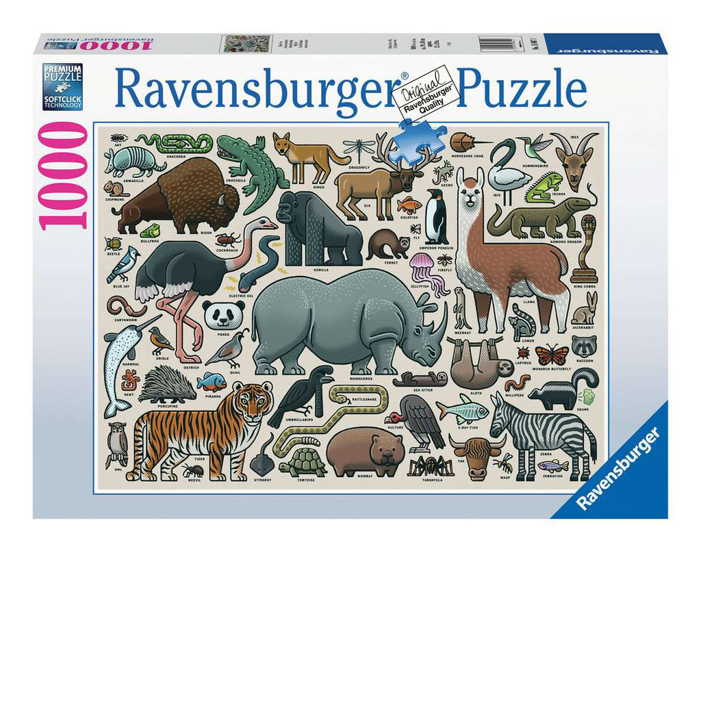 You Wild Animal 1000-Piece Puzzle Old