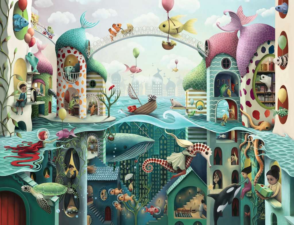 If Fish Could Walk 2000-Piece Puzzle