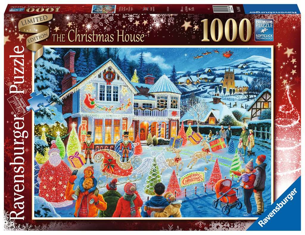 La Maison de Noël<br>Casse-tête de 1000 pièces