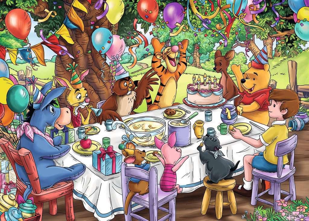 Winnie The Pooh - Disney<br>Casse-tête de 1000 pièces