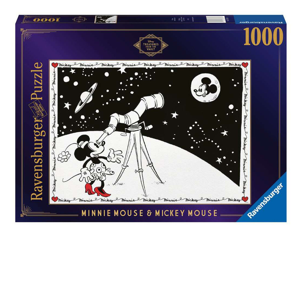 Minnie Mouse & Mickey Mouse 1000-Piece Puzzle