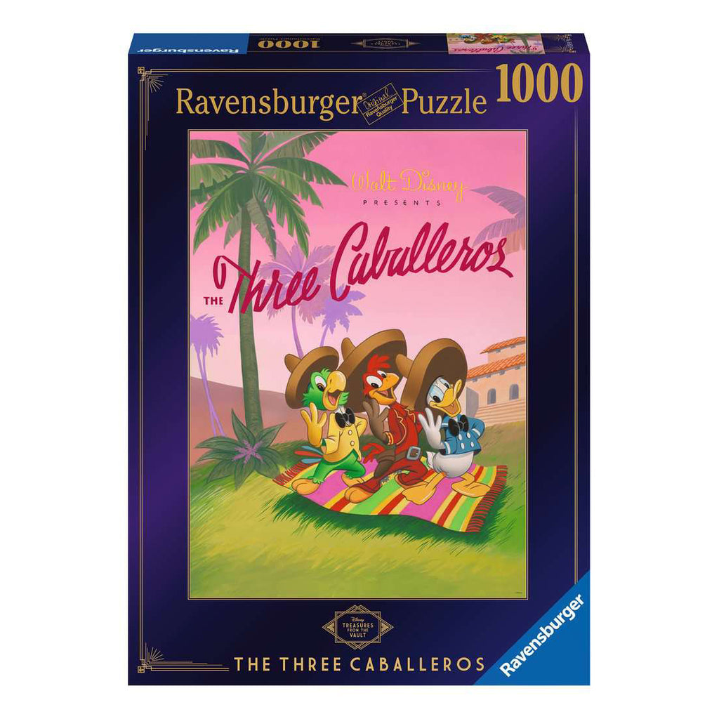 The Three Caballeros 1000-Piece Puzzle Old