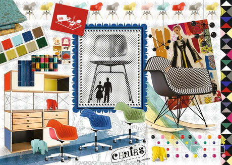 Le design Spectrum par Eames  - Casse-tête de 1000 pièces