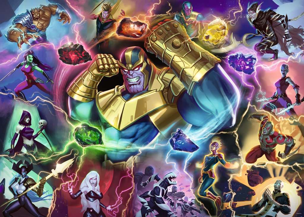 Villainous - Thanos<br>Casse-tête de 1000 pièces