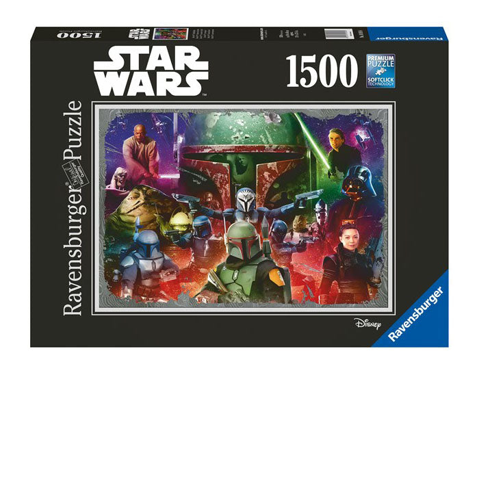 Star Wars Boba Fett 1500-Piece Puzzle Old