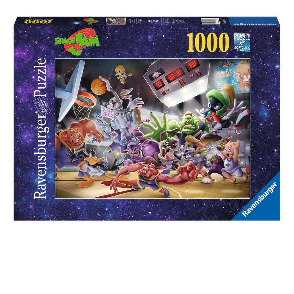 Space Jam Final Dunk 1000-Piece Puzzle Old
