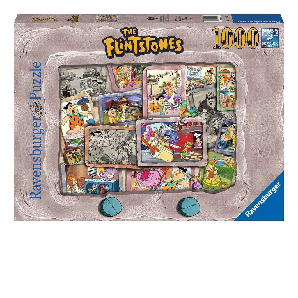 The Flintstones 1000-Piece Puzzle Old