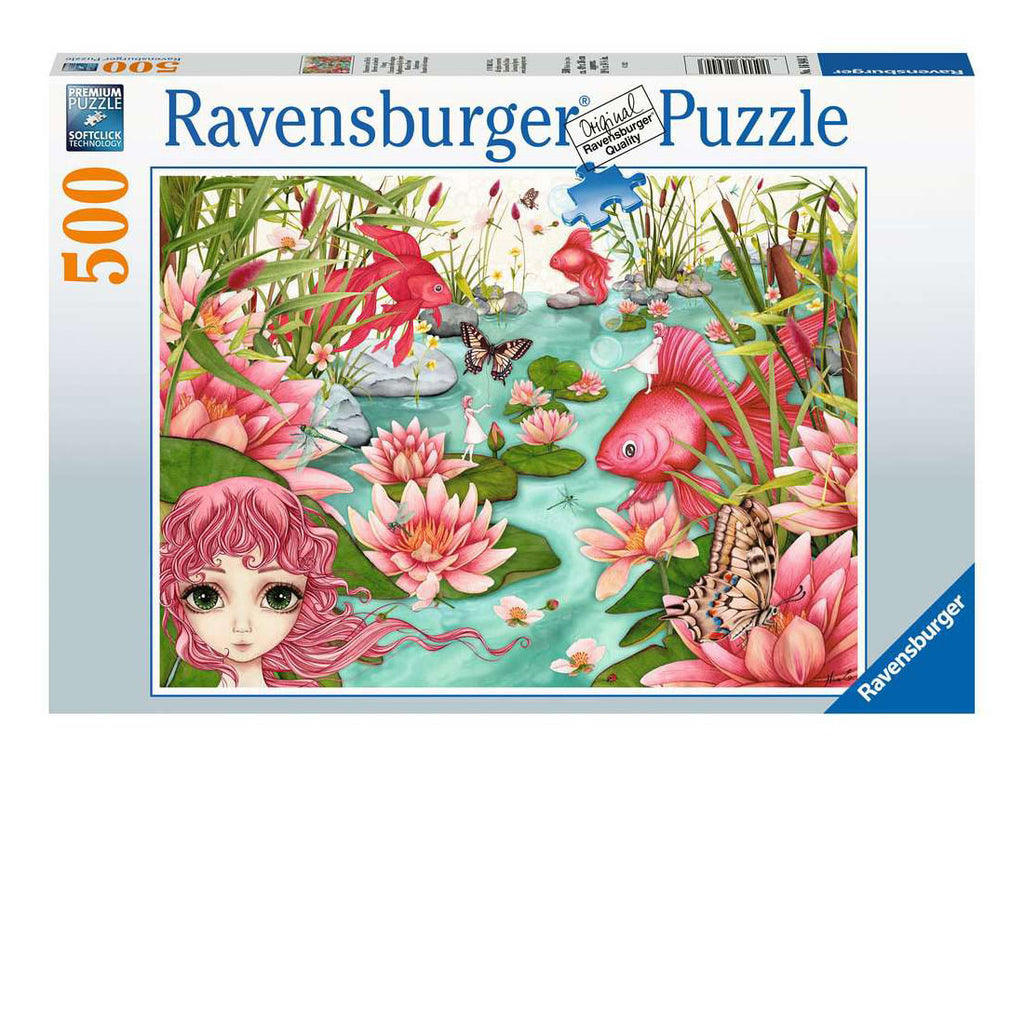 Minu's Pond Daydreams 500-Piece Puzzle Old